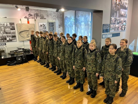 Zajęcia w 5 Pułku Chemicznym w Tarnowskich Górach