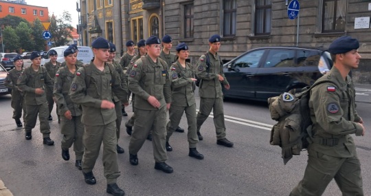 Uroczysto�� w jednostce patronackiej