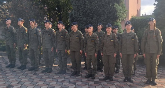 Uroczysto�� w jednostce patronackiej